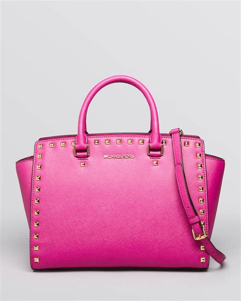 michael kors tasche pink studded|michael kors tasche outlet.